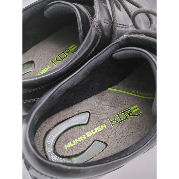 Nunn Bush Kore Comfort Gel Baker Street Black Oxford Mens Size 10.5‎ Dress Shoe main image 15